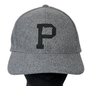 Portland Gear P Cap Classic Gray Wool Blend Strapback Baseball Hat